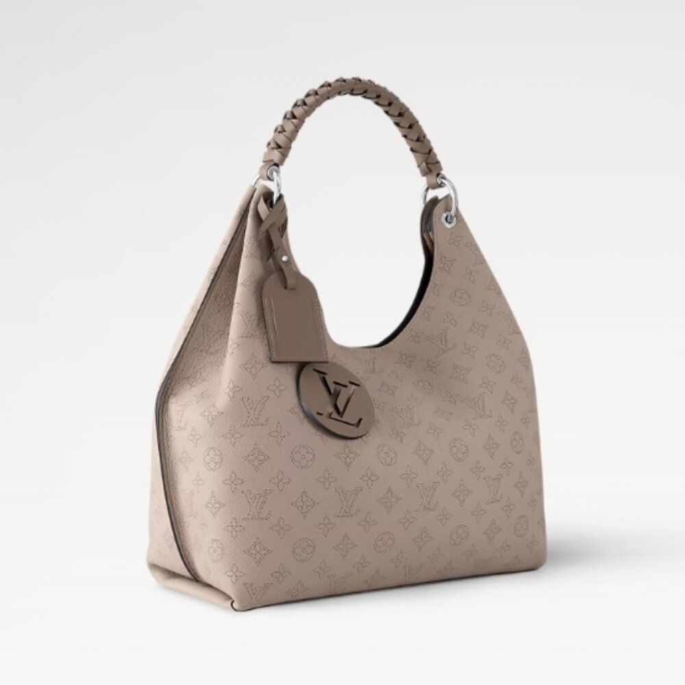 Louis Vuitton Carmel Mahina Hobo Galet - NEW WITH TAGS